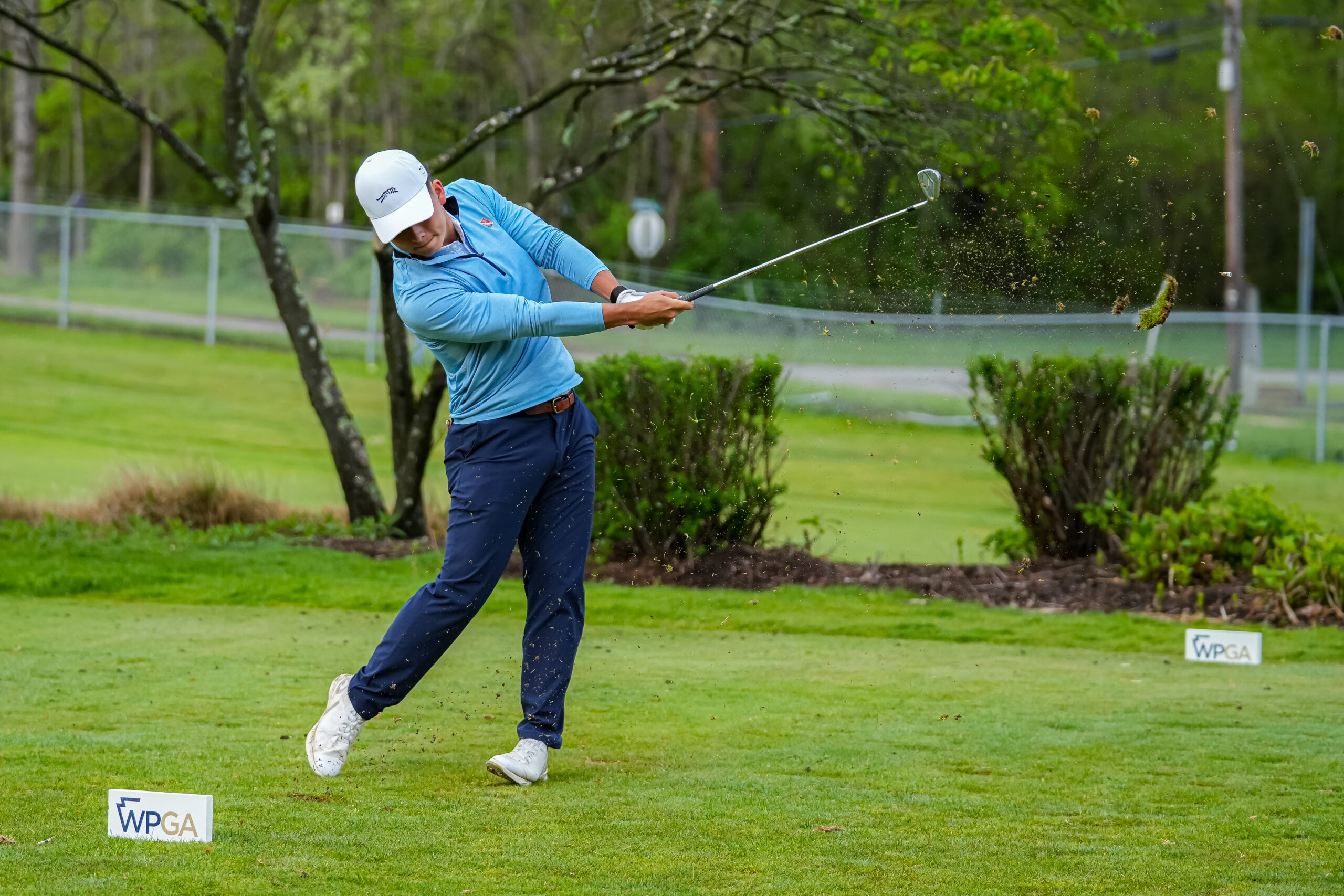 Wade Boyle on 10th hole at Latrobe Elks Golf Club