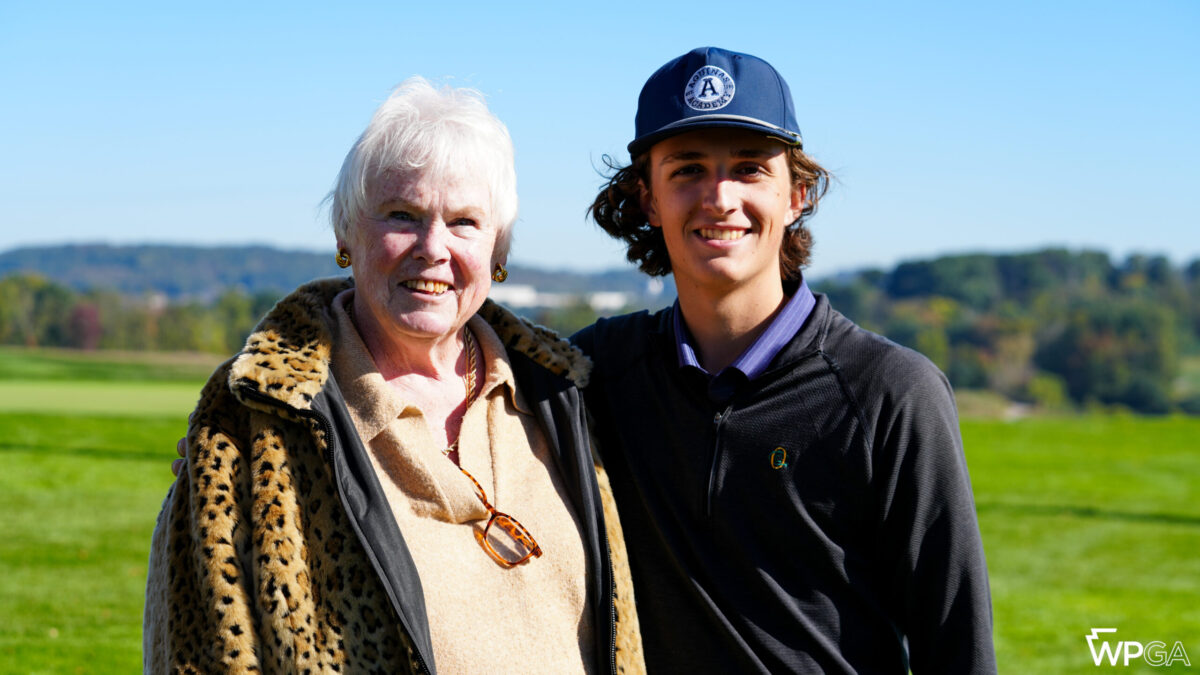 Ian Patterson and Kathy Parks at Oakmont Country Club