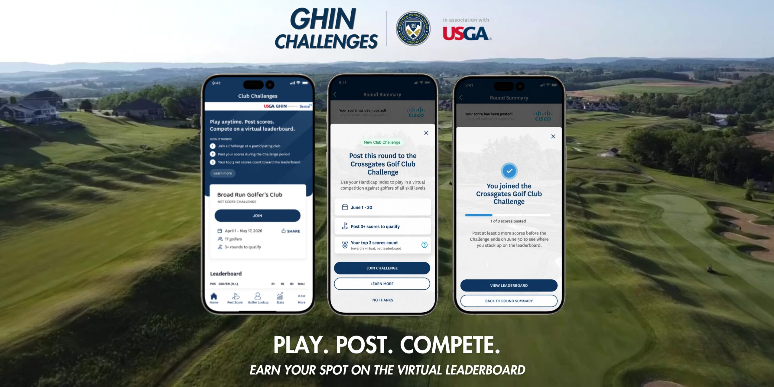 GHIN Challenges - Banner