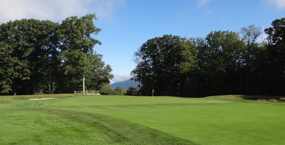 The 5th green at Sunnehanna Country Club