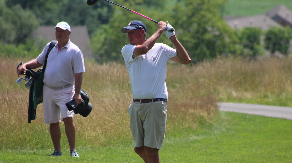 Sean Knapp competing at Hannastown Golf Club