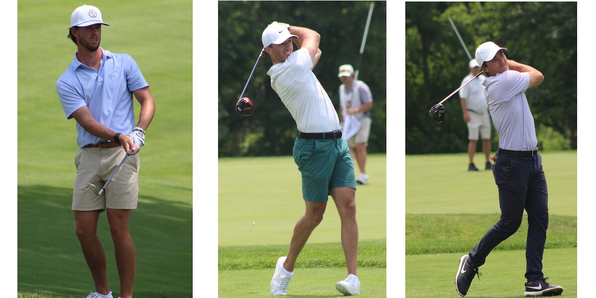 From left: Jimmy Meyers, James Lasher, Beau Titsworth