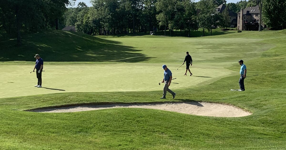 The playoff for the final four spots at Diamond Run