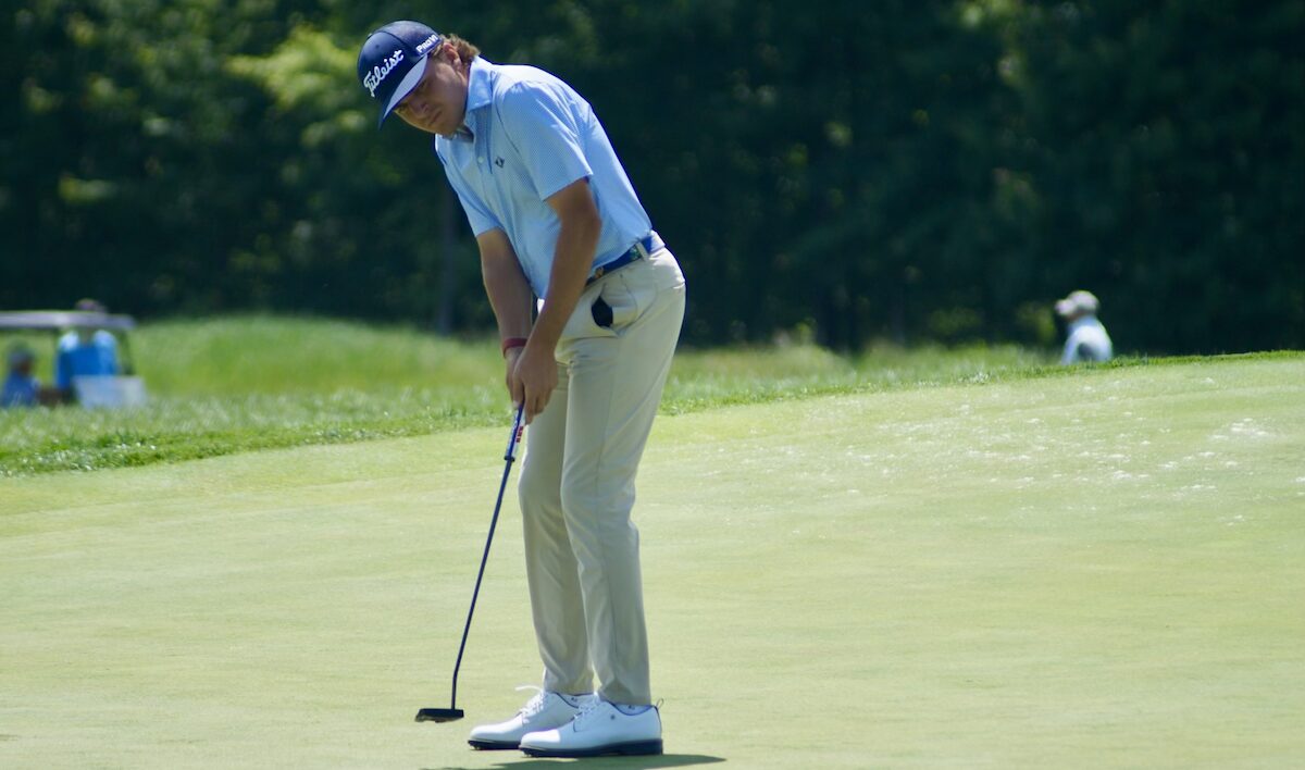 Rocco Salvitti competing in the Sunnehanna Amateur. WPGA file photo.