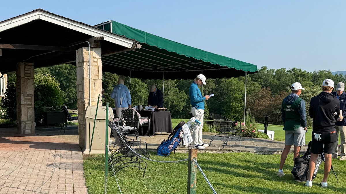 The first tee at Sunnehanna Country Club