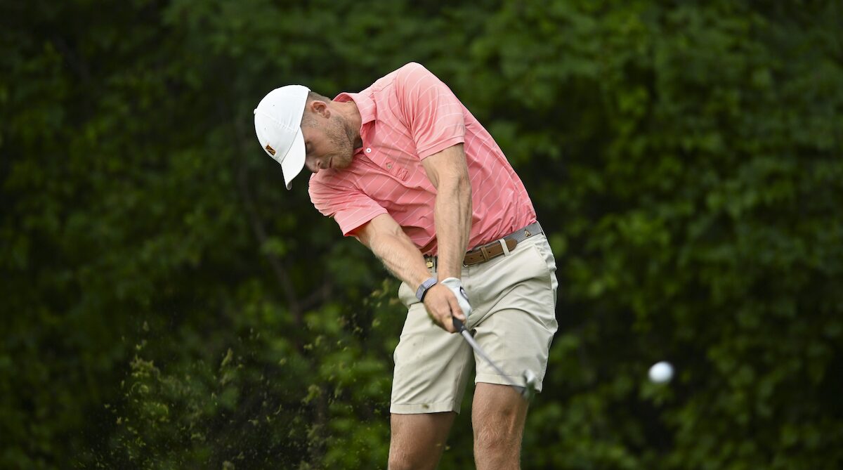 Matt Vogt competing in U.S. Open Final Qualifying in Walla Walla, Washington. Photo courtesy USGA/Kathryn Riley