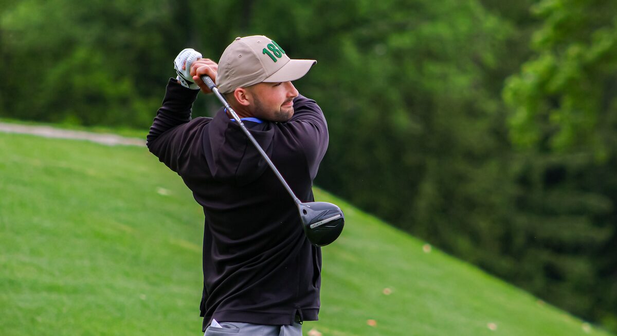 Chuck Tragesser competing in the Spring Stroke Play Championship at the Pittsburgh Field Club