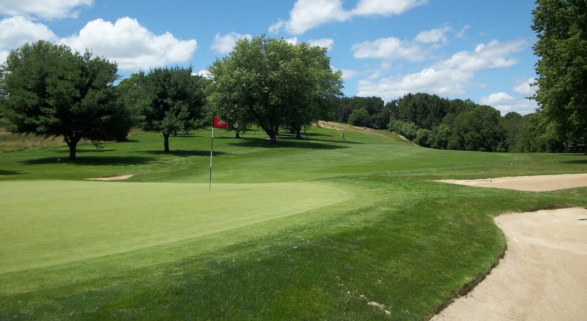 The 11th hole at Willowbrook Country Club, host of final qualifying round for the 2025 WPGA Open Championship