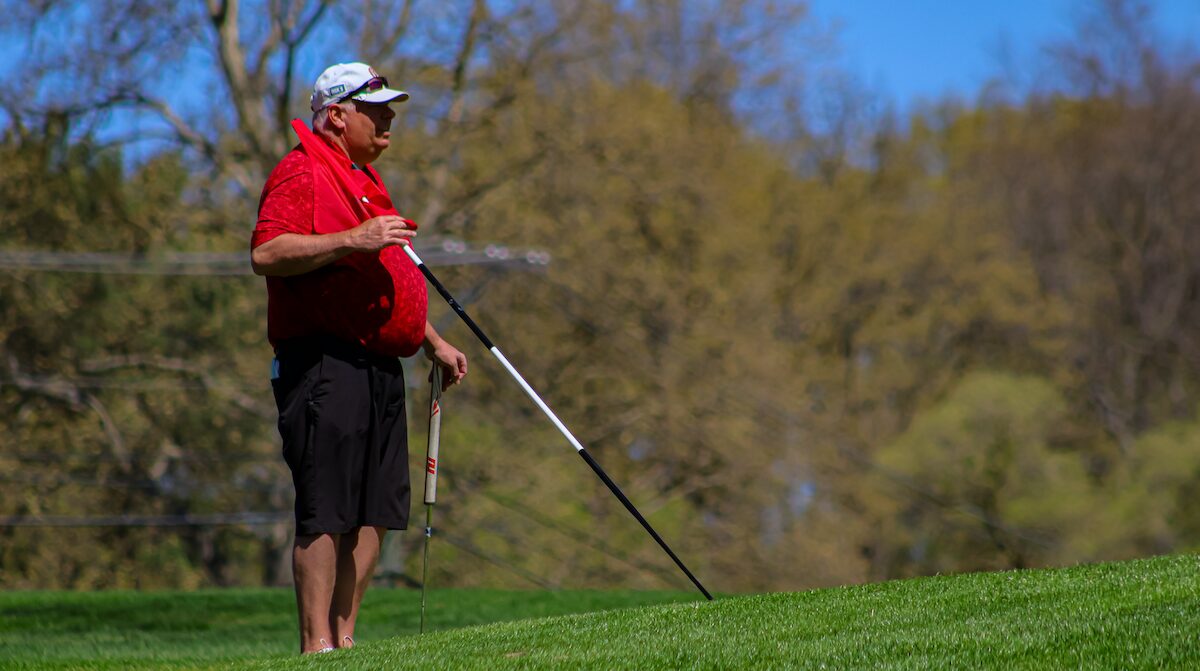 Arnie Cutrell at Hannastown Golf Club, WPGA Senior Series #1 champion